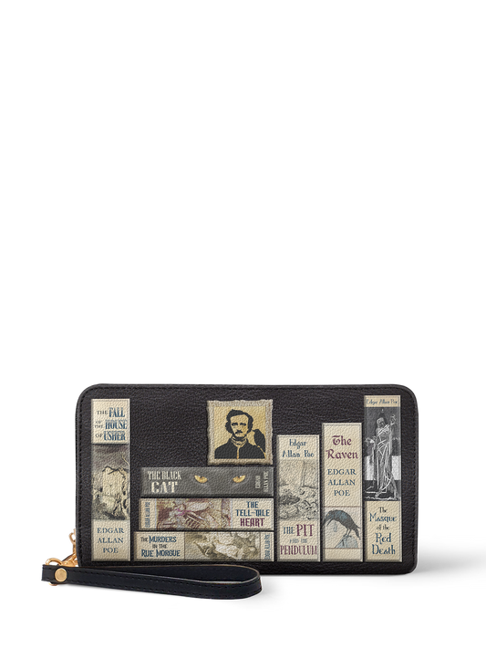 "Poe's Library" Wallet