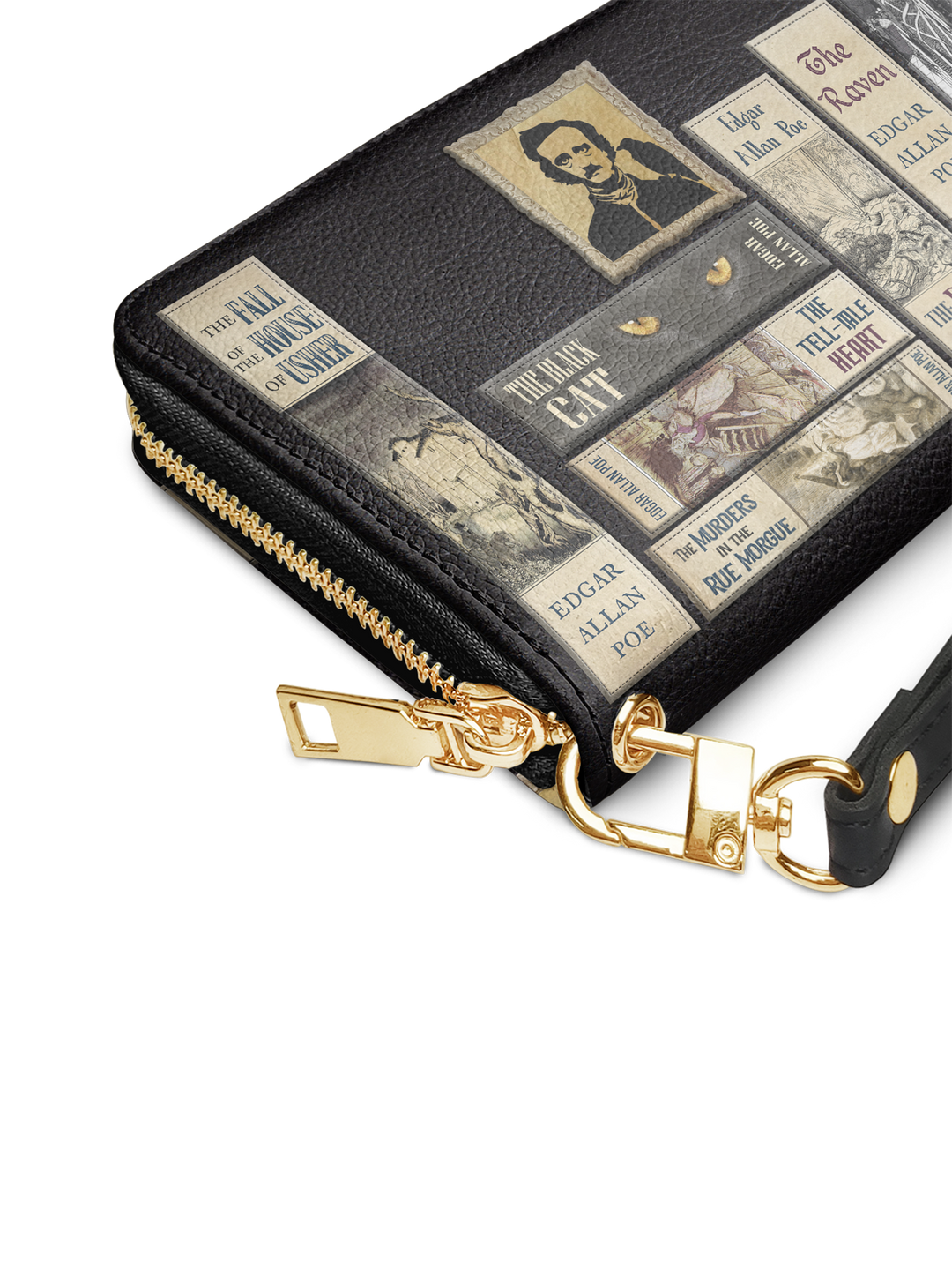 "Poe's Library" Wallet