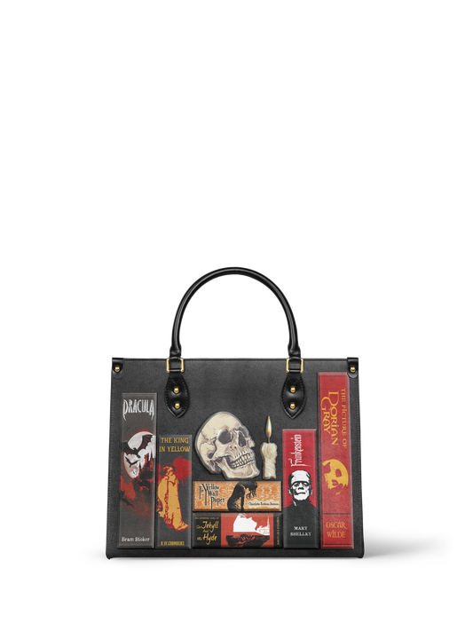 "The Codex of Gothic Tales" Lather Bag