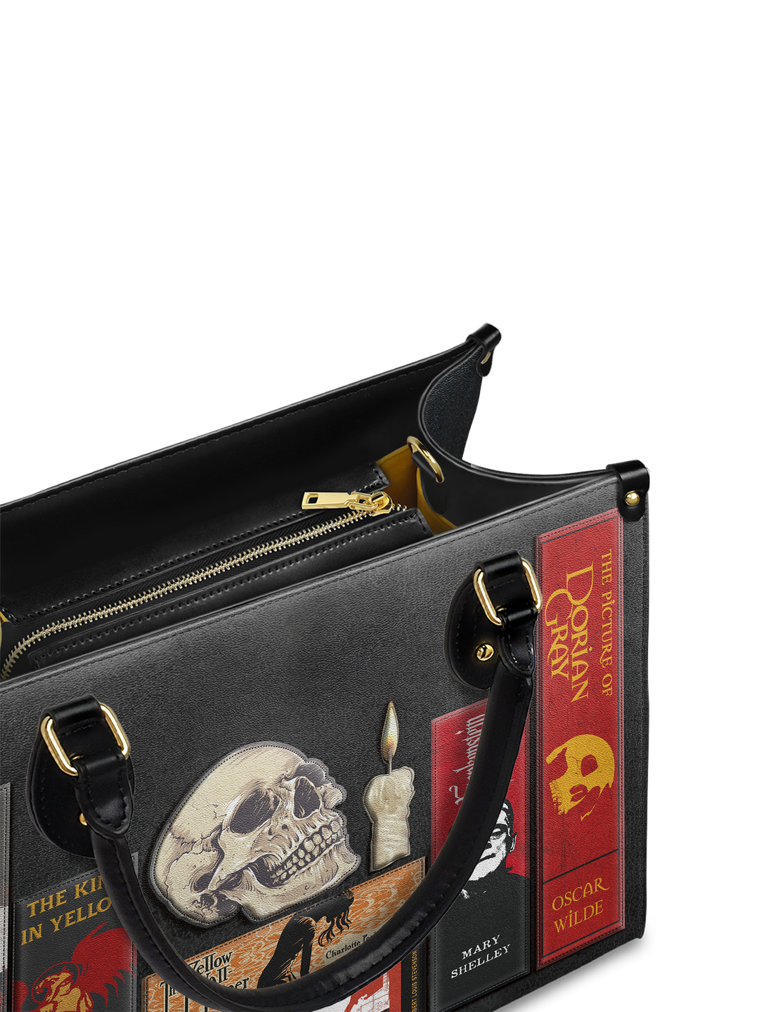 "The Codex of Gothic Tales" Lather Bag