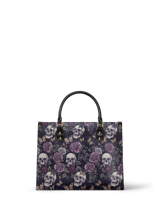 "Noctafloria" Leather Bag