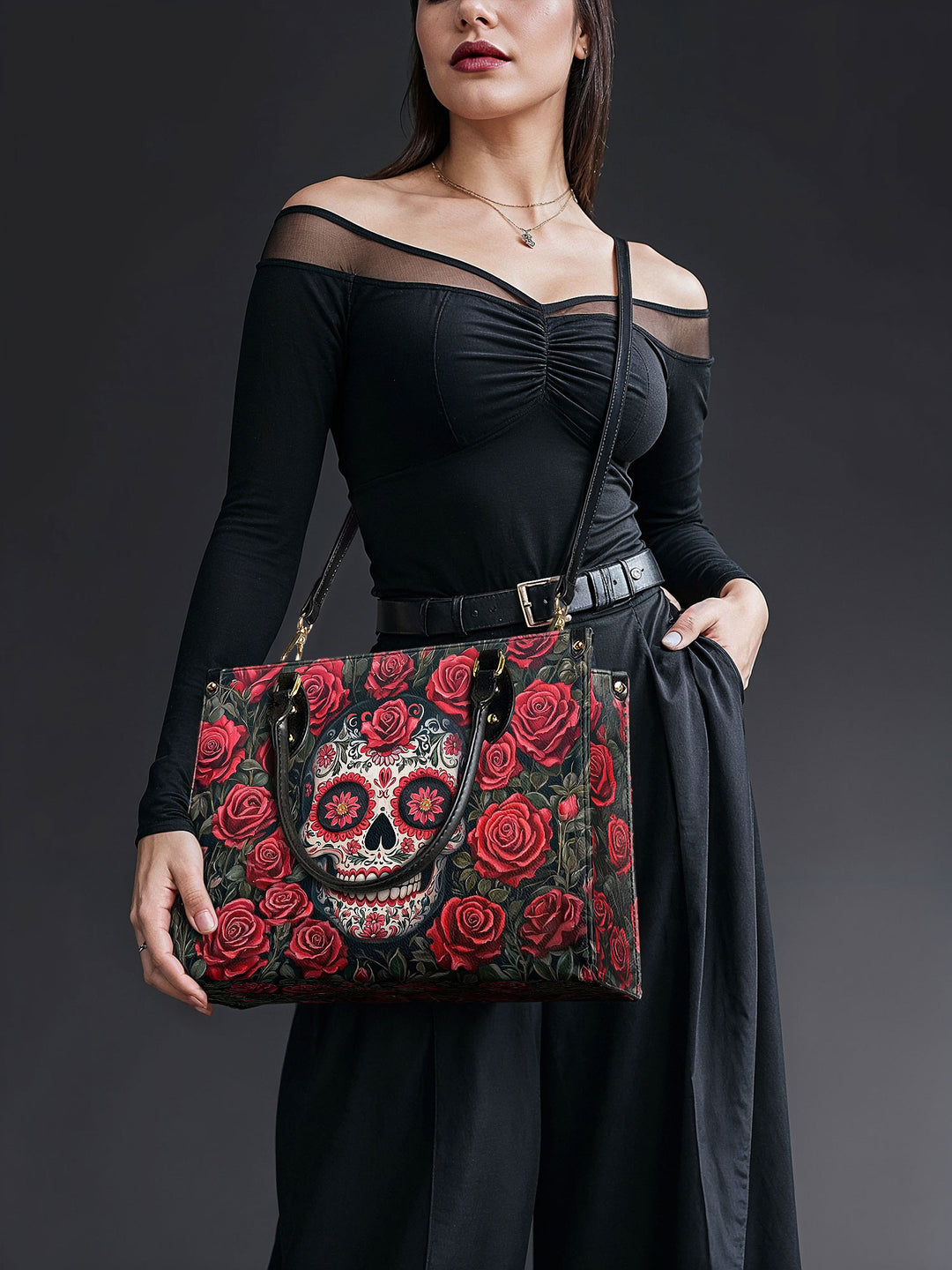 "La Roja" Leather Bag