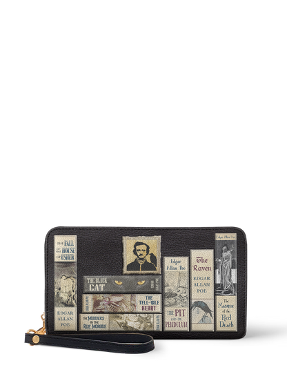 "Poe's Library" Wallet