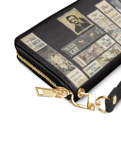 "Poe's Library" Wallet
