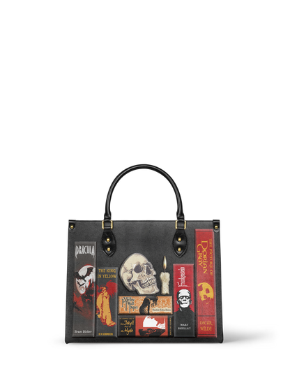 "The Codex of Gothic Tales" Lather Bag